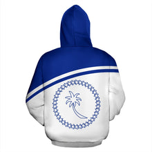 Load image into Gallery viewer, Chuuk All Over Hoodie - Curve Version back