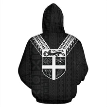 Load image into Gallery viewer, Fiji All Over Hoodie - White Sailor Style back