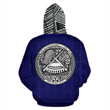 Load image into Gallery viewer, American Samoa All Over Hoodie - Polynesian Over Hood - BN09