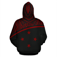 Load image into Gallery viewer, Yap All Over Hoodie - Micronesia Curve Red Style - BN09
