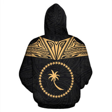Load image into Gallery viewer, Chuuk All Over Hoodie - Gold Neck Style - BN04
