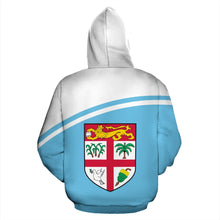 Load image into Gallery viewer, Fiji All Over Hoodie - Polynesian Curve Version - BN04