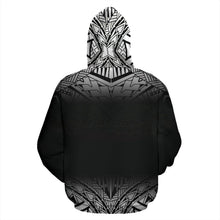 Load image into Gallery viewer, Poly All Over Hoodie - Polynesian Fog Black Custom Style - BN09