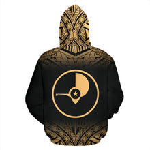 Load image into Gallery viewer, Yap All Over Hoodie - Gold Fog Style - BN09