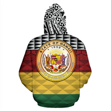 Load image into Gallery viewer, Hawaii All Over Hoodie - Kanaka Maoli Version - BN04