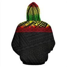 Load image into Gallery viewer, Poly All Over Print Hoodie - Polynesian Reggae Custom Version - BN09