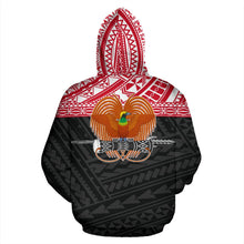 Load image into Gallery viewer, Papua New Guinea All Over Hoodie - Polynesian Hoodie Style back