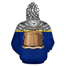 Load image into Gallery viewer, Tokelau All Over Hoodie - Polynesian Hoodie Style Back