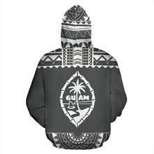 Load image into Gallery viewer, Guam All Over Hoodie - Polynesian Hoodie Style back