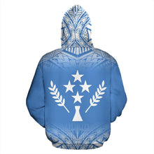 Load image into Gallery viewer, Kosrae All Over Hoodie - Blue Fog Style - BN09
