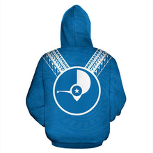 Load image into Gallery viewer, Ulithi Yap All Over Hoodie - Sailor Style back