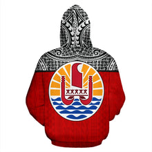 Load image into Gallery viewer, Bora Bora All Over Hoodie - Polynesian Style - BN09