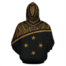 Load image into Gallery viewer, Pohnpei All Over Hoodie - Micronesia Curve Gold Style - BN09