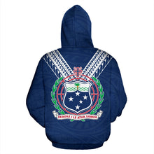 Load image into Gallery viewer, Samoa Polynesian All Over Hoodie back