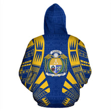 Load image into Gallery viewer, Nauru All Over Hoodie - Polynesian Tattoo Style back