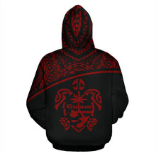 Load image into Gallery viewer, Guam All Over Hoodie - Micronesia Curve Red Style - BN09