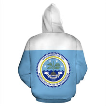Load image into Gallery viewer, Federated States of Micronesia Flag All Over Hoodie - BN01