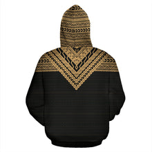 Load image into Gallery viewer, Saipan All Over Hoodie - Gold Version back