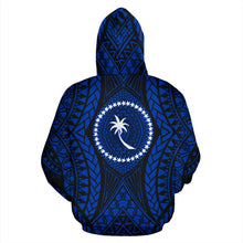 Load image into Gallery viewer, Chuuk All Over Hoodie - Micronesia Central Style - BN09