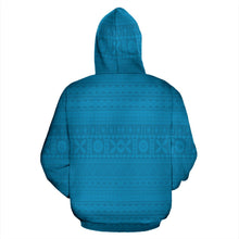 Load image into Gallery viewer, Fiji Flag All Over Hoodie - Polynesian Hoodie Style back