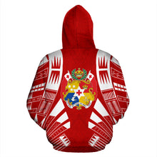 Load image into Gallery viewer, Tonga All Over Hoodie- Polynesian Tattoo Style Back