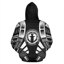 Load image into Gallery viewer, CNMI All Over Hoodie - Black Tattoo Style - BN01