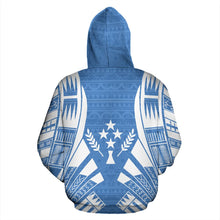 Load image into Gallery viewer, Kosrae All Over Hoodie - Tattoo Style - BN09