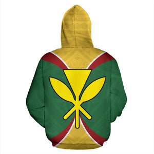 Hawaii All Over Hoodie - Polynesian Impact Version - BN09