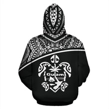 Load image into Gallery viewer, Guam All Over Hoodie - Micronesia Curve Black Style - BN09