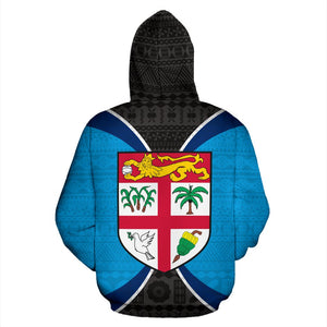 Fiji All Over Hoodie - Polynesian Impact Version Back
