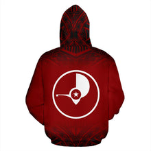 Load image into Gallery viewer, Yap All Over Hoodie - Red Fog Style - BN09