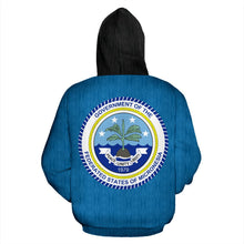 Load image into Gallery viewer, Yap All Over Hoodie - Yap Flag Micronesia - BN09