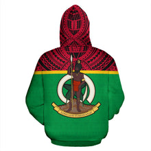 Load image into Gallery viewer, Vanuatu All Over Hoodie - Polynesian Hoodie Style Back