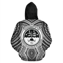 Load image into Gallery viewer, Federated States Of Micronesia All Over Hoodie - Micronesia Turtle Style - BN09