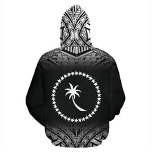 Load image into Gallery viewer, Chuuk All Over Hoodie - Black Fog Style - BN09