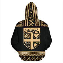 Load image into Gallery viewer, Fiji All Over Hoodie - Polynesian Gold Version - BN04