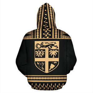 Fiji All Over Hoodie - Polynesian Gold Version - BN04