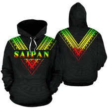Load image into Gallery viewer, Saipan All Over Hoodie - Reggae Color Sailor Style