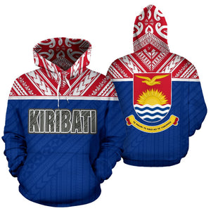 Kiribati All Over Hoodie - Polynesian Hoodie Version - BN09