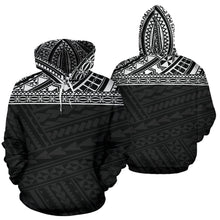 Load image into Gallery viewer, Poly All Over Hoodie - Polynesian Black Version - BN04