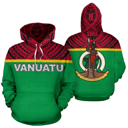 Vanuatu All Over Hoodie - Polynesian Hoodie Style