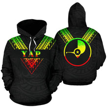 Load image into Gallery viewer, Yap All Over Hoodie - Reggae Color Sailor Style - BN01
