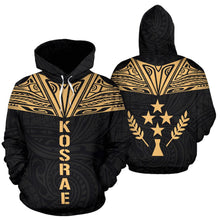 Load image into Gallery viewer, Kosrae All Over Hoodie - Gold Neck Style