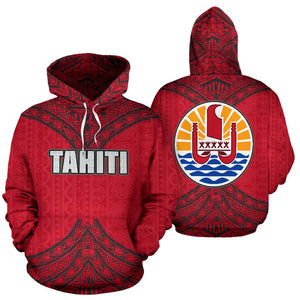 Tahiti All Over Hoodie - Polynesian Royal Style
