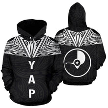 Load image into Gallery viewer, Yap All Over Hoodie - Neck Style