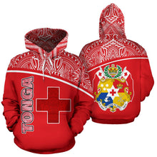 Load image into Gallery viewer, tonga, tonga hoodie, tonga hoodie, hoodie, hoodies, polynesian, polynesia, online shopping, clothing, clothings