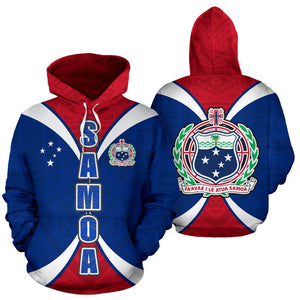 Samoa All Over Hoodie - Polynesian Impact Version