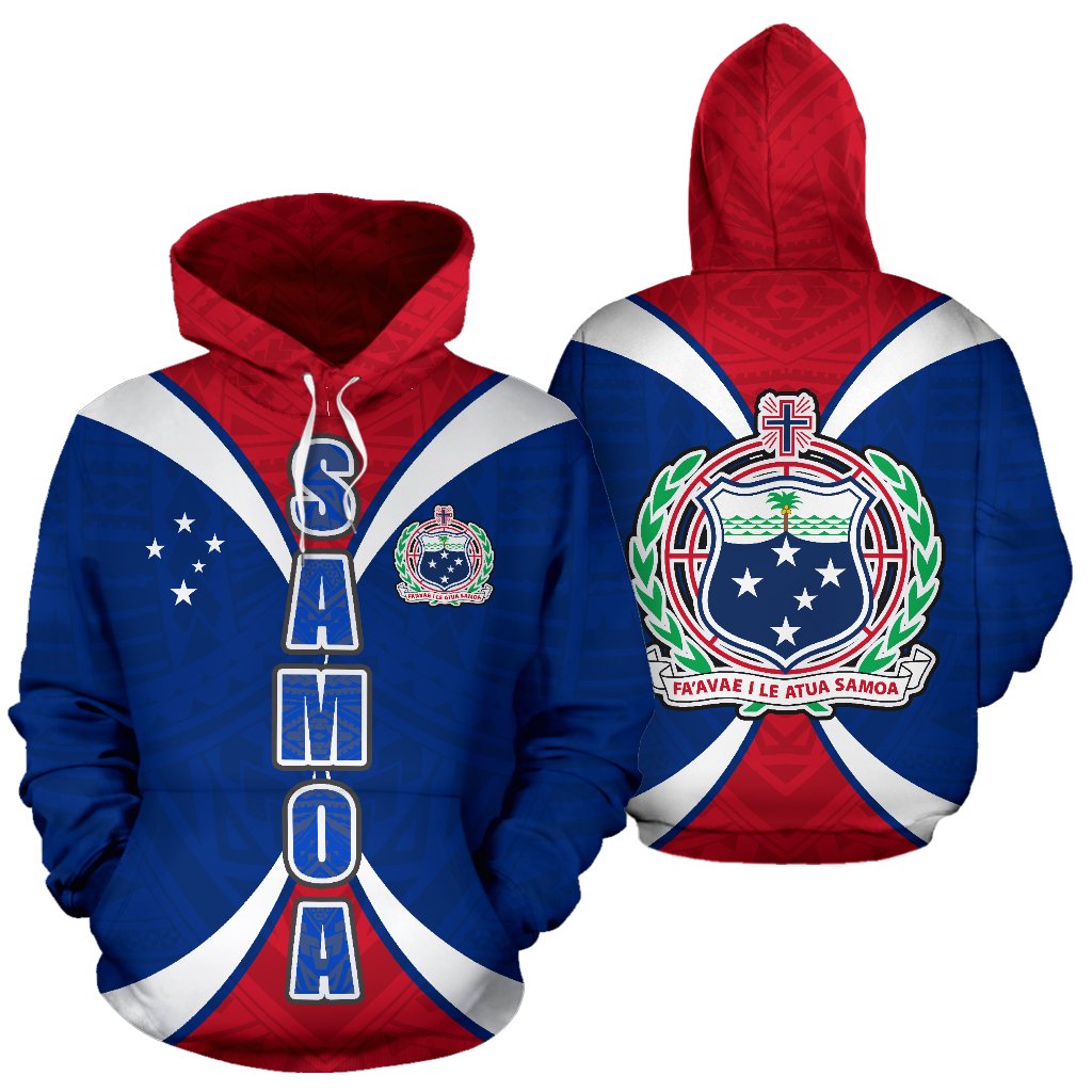 Samoa All Over Hoodie - Polynesian Impact Version