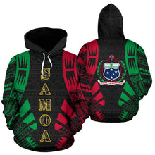 Load image into Gallery viewer, Samoa All Over Hoodie - Tattoo Style 