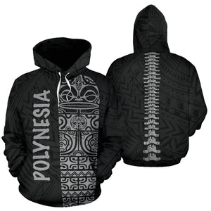 Polynesia Always In My Bones All Over Hoodie
